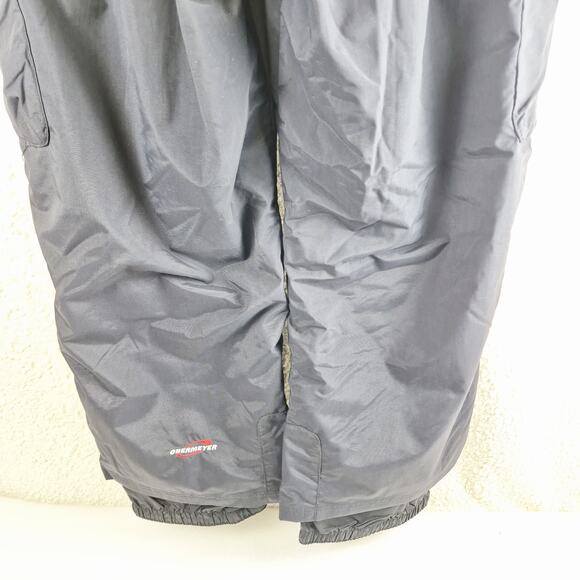 Obermeyer Mens Ski Pants Black Sz XL Short Outdoors Winter Insulated Waterproof - Picture 14 of 15